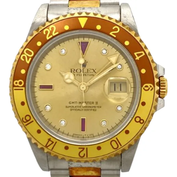 ロレックス GMTマスターⅡ 16713RG シャンパンゴールド