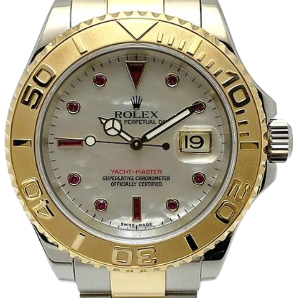 ロレックス ヨットマスター 16623NGR ホワイトシェル