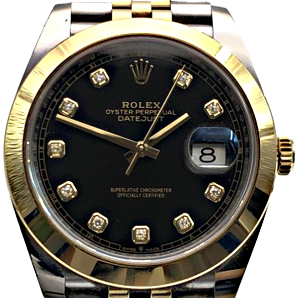 ロレックス デイトジャスト 126303G 10Pダイヤモンドインデックス