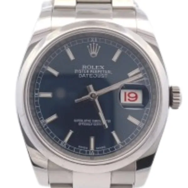 ロレックス デイトジャスト 116200 ネイビー