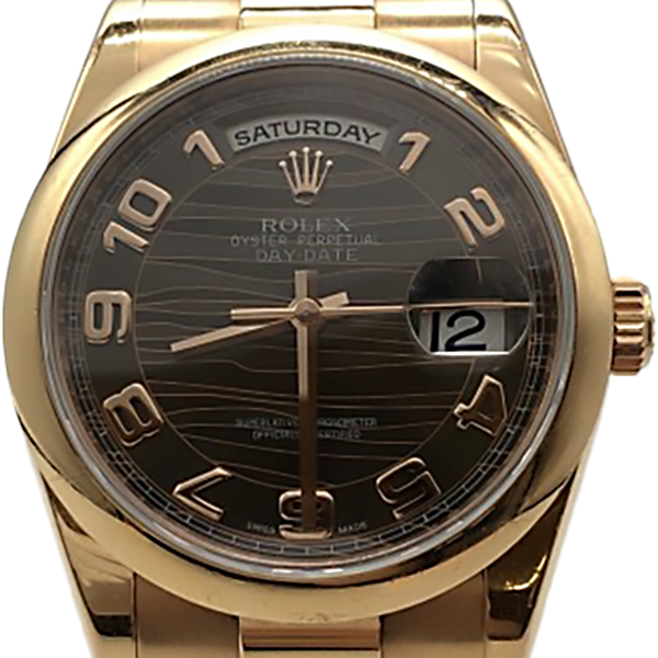 ロレックス デイデイト 118205F ブラック