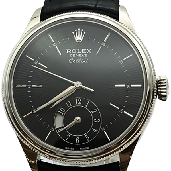 ロレックス チェリーニ デュアルタイム 50529 ブラック