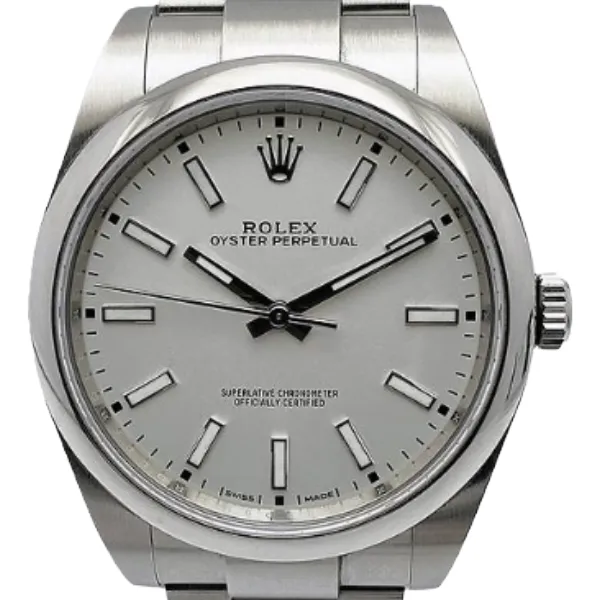 ロレックス オイスターパーペチュアル 114300 ホワイト