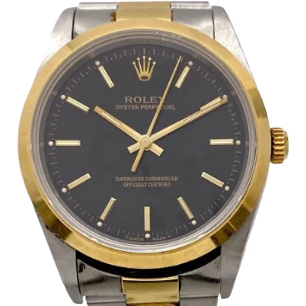 ロレックス オイスターパーペチュアル 14203 ブラック