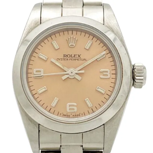 ロレックス オイスターパーペチュアル 67180 ピンク