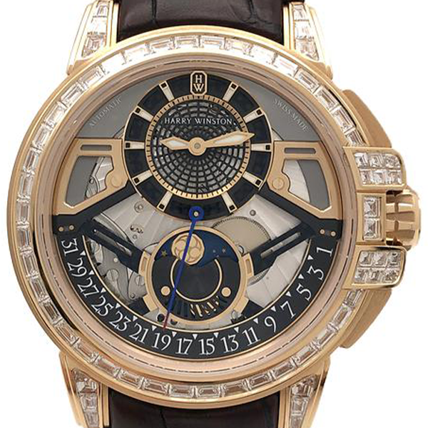 ハリー・ウィンストン オーシャン ムーンフェイズ オートマティック OCEAMP42RR002