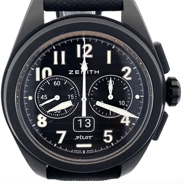 ゼニス パイロット クロノグラフ フライバッグ ビッグ 49.4000.3652/21.l001