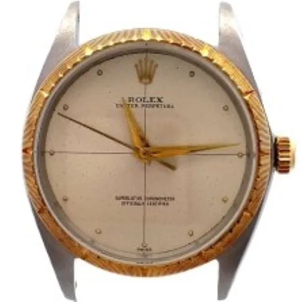 ロレックス オイスターパーペチュアル 1008 シルバー