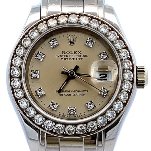 ロレックス デイトジャスト パールマスター 69299