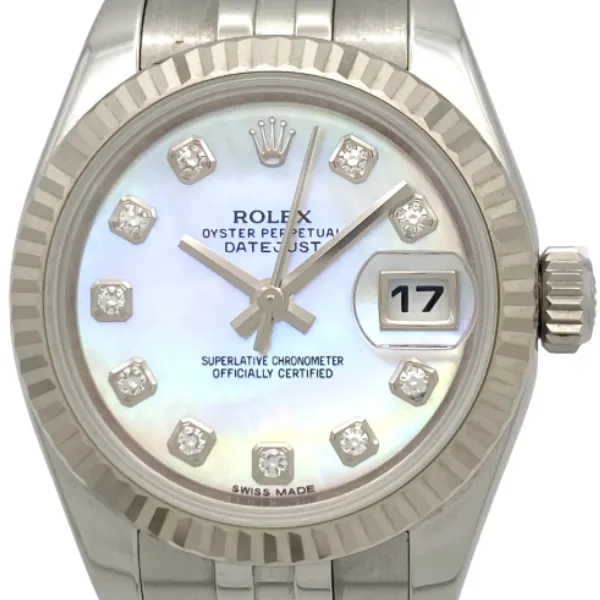 ロレックス デイトジャスト 179174NG シルバー