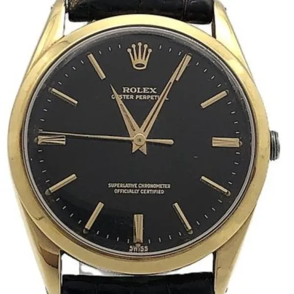 ロレックス オイスターパーペチュアル 1024 ブラック