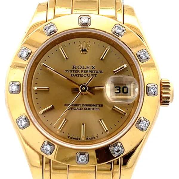 ロレックス デイトジャスト パールマスター 69318