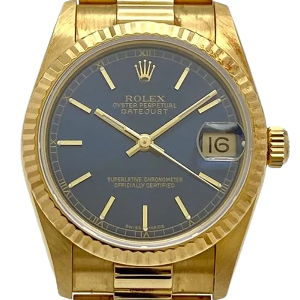 ロレックス デイトジャスト 68278 ネイビー