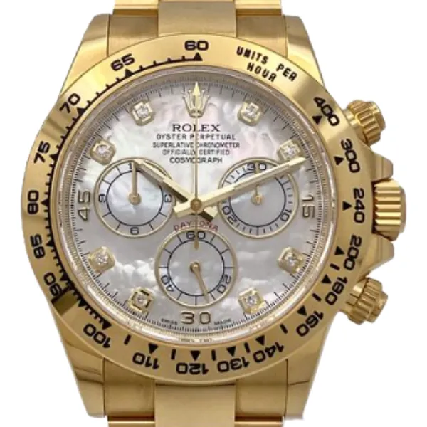 ロレックス デイトナ YG ホワイトシェル 116508NG