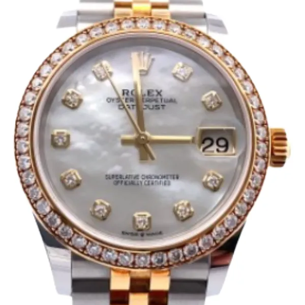 ロレックス デイトジャスト 278383RBR ホワイト