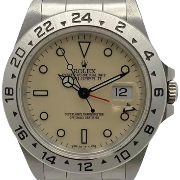 ロレックス エクスプローラーⅡ SS ホワイト 16570