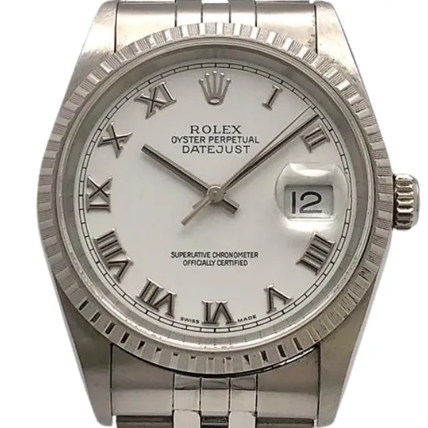 ロレックス デイトジャスト 16220 ホワイト