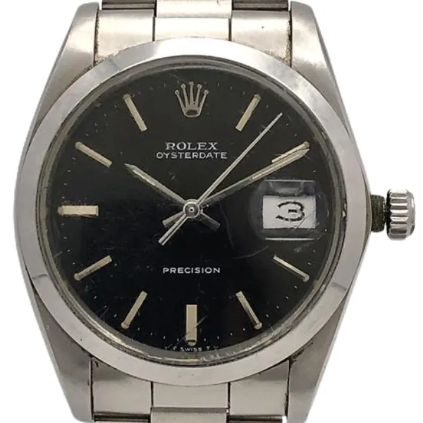 ロレックス オイスタープレシジョン 6694 ブラック