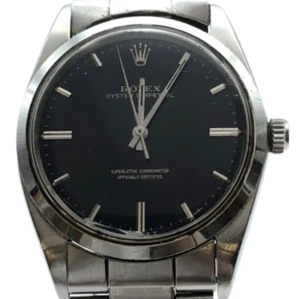 ロレックス オイスターパーペチュアル 1018 ブラック