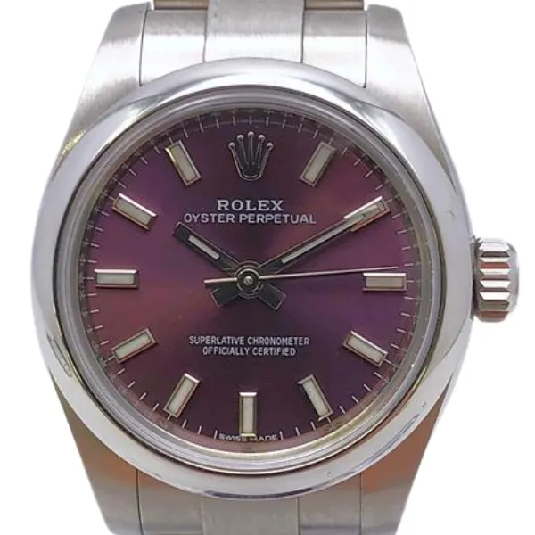 ロレックス オイスターパーペチュアル 176200 パープル