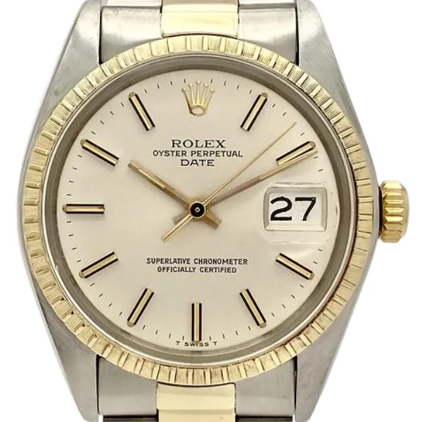ロレックス オイスターパーペチュアルデイト 1505 シルバー