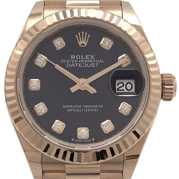 ロレックス デイトジャスト 279175G パープル