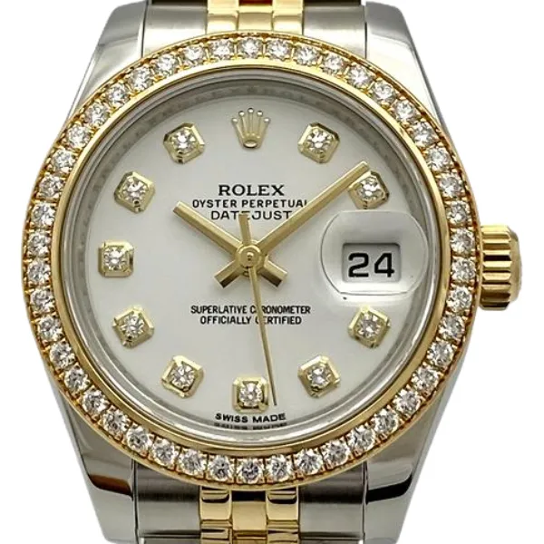 ロレックス デイトジャスト 179383G ホワイト