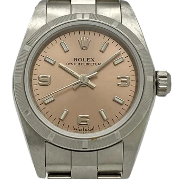 ロレックス オイスターパーペチュアル 76030 ピンク
