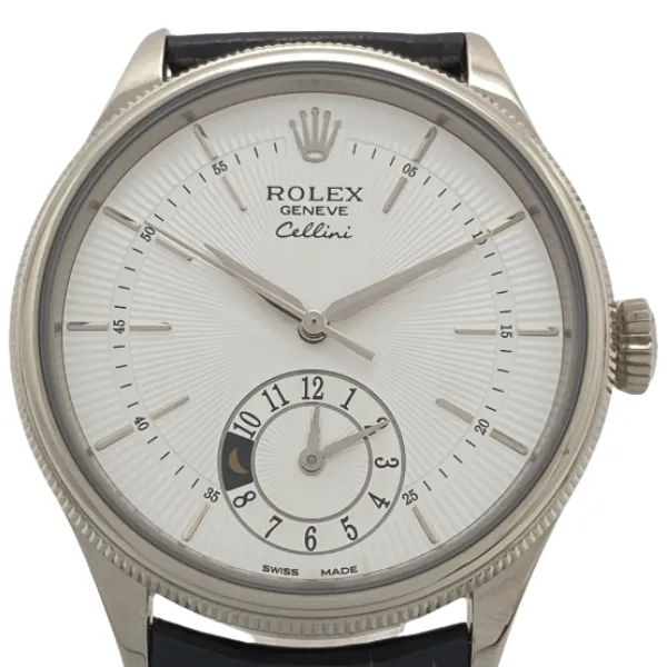 ロレックス チェリーニ デュアルタイム 50529 シルバー