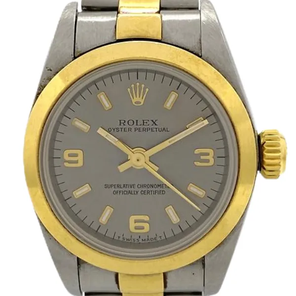 ロレックス オイスターパーペチュアル 67183 シルバー