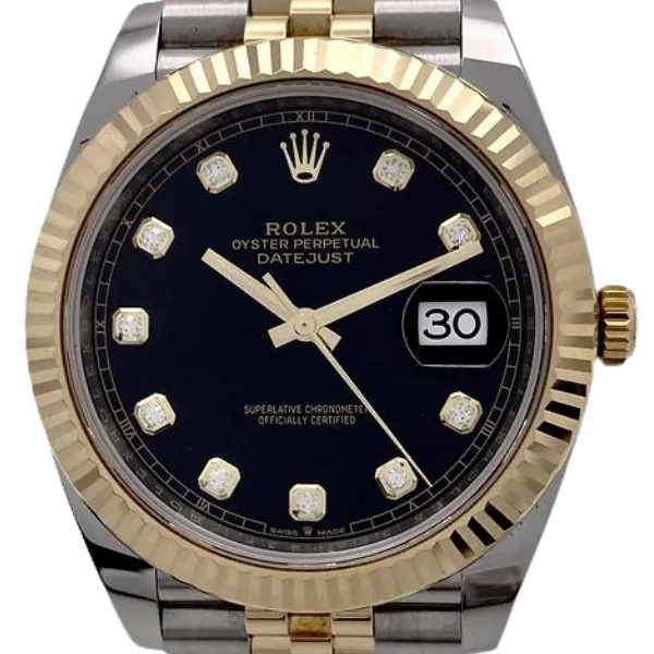 ロレックス デイトジャスト 126333G ブラック