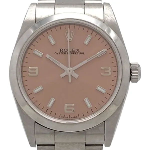 ロレックス オイスターパーペチュアル 77080 オレンジ