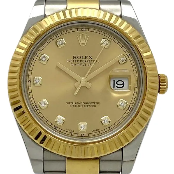 ロレックス デイトジャスト 116333G ゴールド