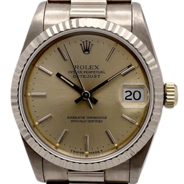 ロレックス デイトジャスト 68279 シルバー