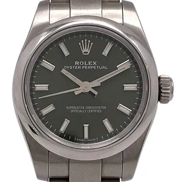 ロレックス オイスターパーペチュアル 176200 グリーン