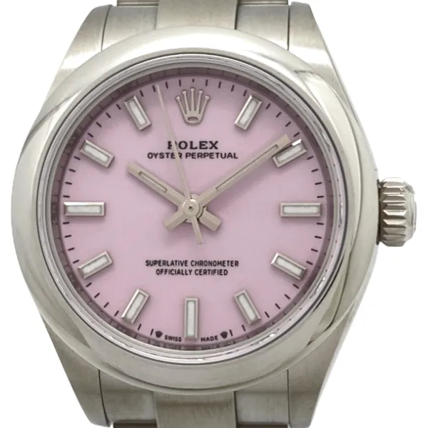 ロレックス オイスターパーペチュアル 276200 ピンク