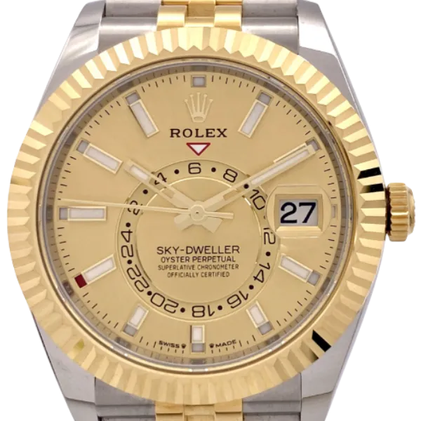 ロレックス スカイドゥエラー 336933 ゴールド