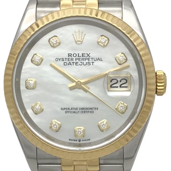 ロレックス デイトジャスト 126233G ホワイト