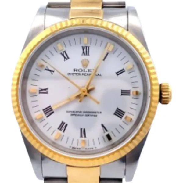 ロレックス オイスターパーペチュアル 14233 ホワイト