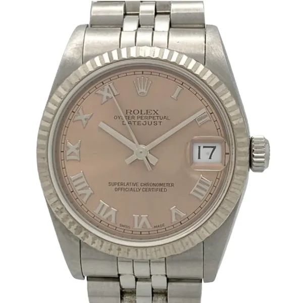 ロレックス デイトジャスト 68274 ピンク