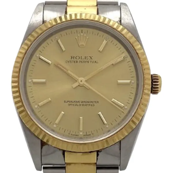 ロレックス オイスターパーペチュアル 14233 ゴールド
