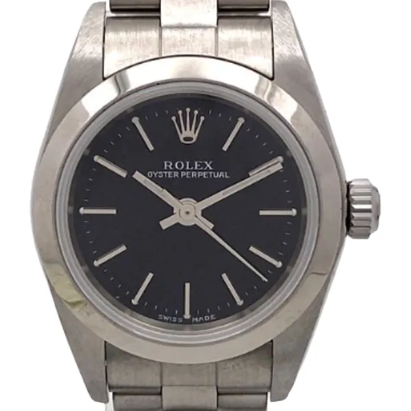 ロレックス オイスターパーペチュアル 76080 ブラック
