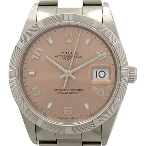 ロレックス オイスターパーペチュアルデイト 15210 オレンジ