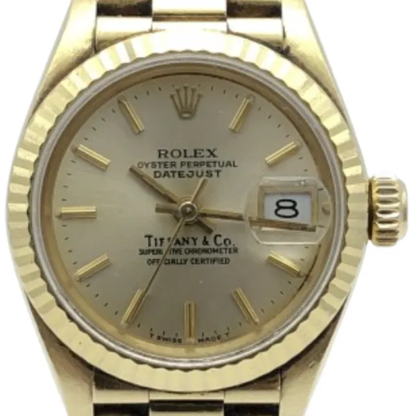 ロレックス デイトジャスト 67180 ゴールド