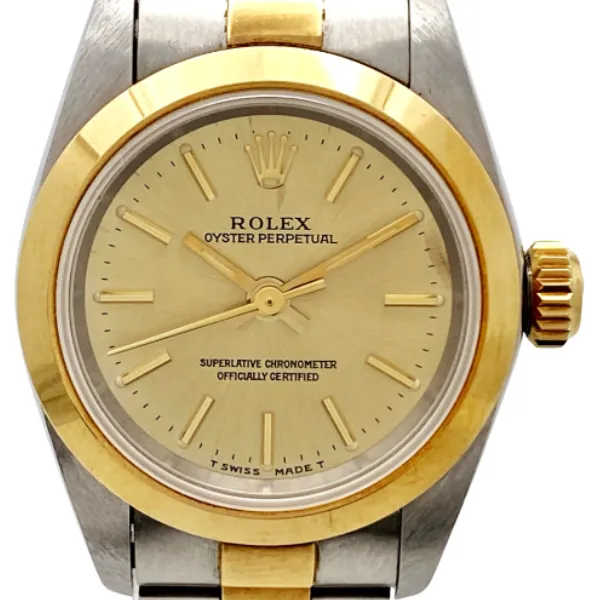 ロレックス オイスターパーペチュアル 67183 ゴールド