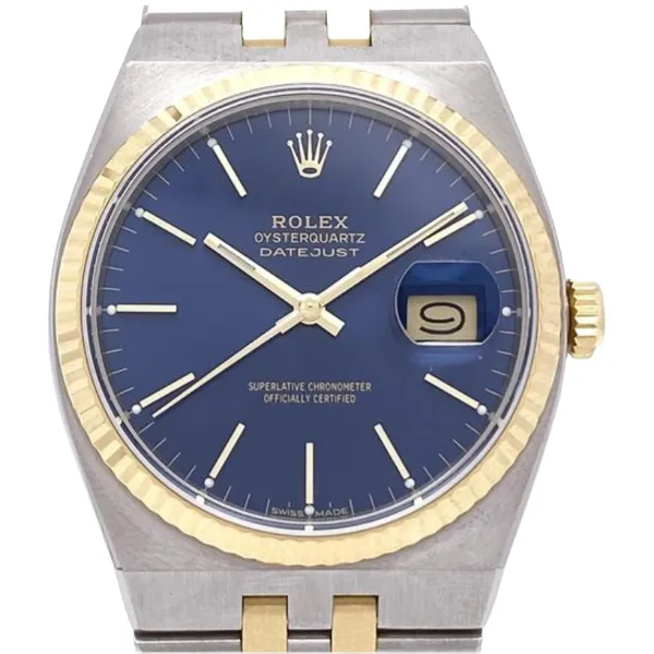 ロレックス デイトジャスト 17013 ネイビー