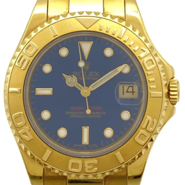 ロレックス ヨットマスター 68628 ブルー