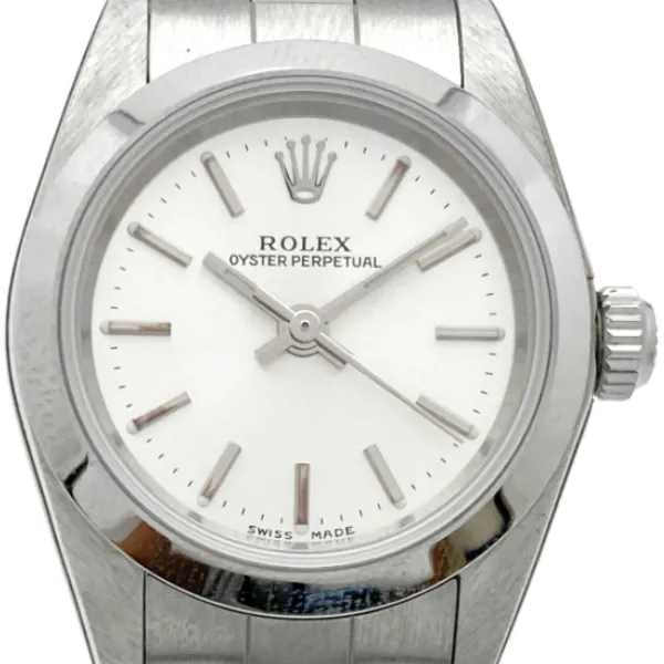 ロレックス オイスターパーペチュアル 76080 シルバー