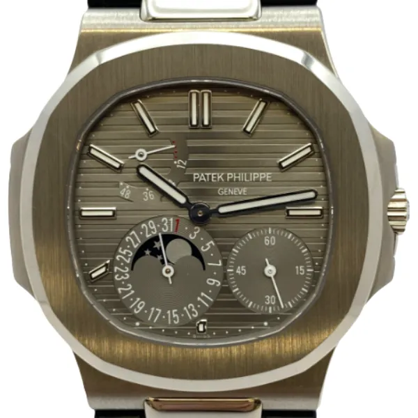 パテック フィリップ ノーチラス パワーリザーブ ムーンフェイズ 5712G-001 WG