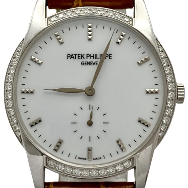 パテック フィリップ カラトラバ タイムレス ホワイト 7122/200G-001